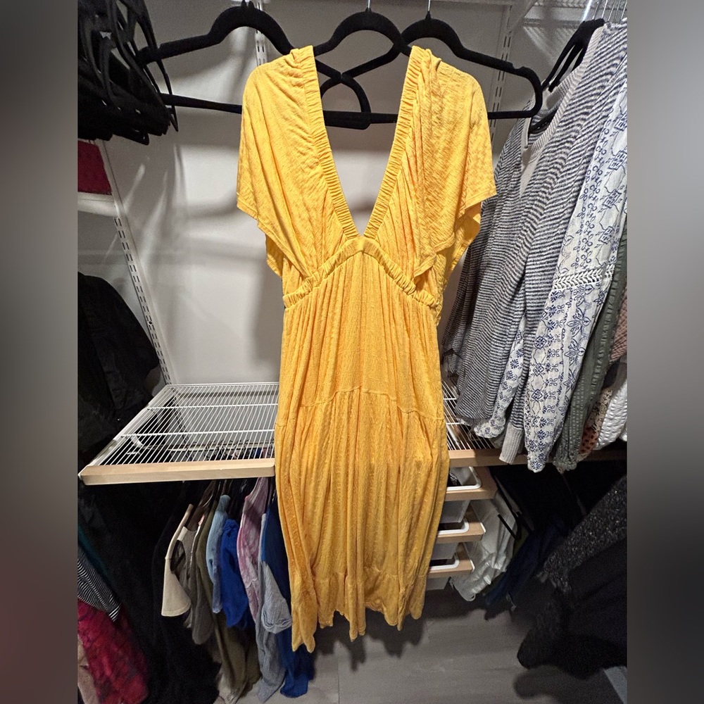 Free people la la maxi dress